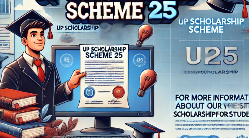 "UP Scholarship Scheme 2025 - Apply Online, Eligibility, Scholarship Amount, and Documents Required"